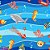 TNT Estampado 1,40M 40G Fundo do MAR - Bobina com 25 Metros - Imagem 1