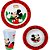 Kit Alimentação Mickey Prato + BOWL + Copo - Imagem 1