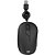 Mouse óptico USB Retrátil 1200DPI 3 Botões Preto - Imagem 1