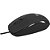 Mouse óptico USB 1200 DPI 3 Botões SLIM Preto - Imagem 1