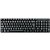 Teclado USB Compacto PS2 Preto - Imagem 1