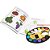 Livro Aquarela KIT Paleta Livro+pincel 12 Cores - Imagem 3