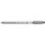 Caneta GEL CIS Trigel 1.0MM Prata Metálica - Caixa com 12 - Imagem 3