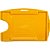 Protetor para Crachá Rígido Amarelo 54X86MM Pacote com 10 - Imagem 1
