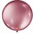 Balão Metalizado N.05 Redondo Rosa Pacote com 25 - Imagem 1
