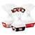 Kit Cesta de Papel M 22X15X9 Sortido - Pacote com 10 - Imagem 1