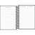 Agenda 2025 Spice Espiral Preta 160 Folhas 145 X 205 MM - Pacote com 5 - Imagem 2