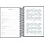Agenda 2025 Spice Espiral Cores 160 Folhas 140X200MM - Pacote com 5 - Imagem 3