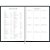 Agenda Executiva 2025 Milano Costurada Diária 176 Folhas Preto 13,4X19,2CM - Pacote com 4 Unidades - Imagem 2