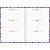 Agenda Permanente D+ Capa Dura Costurada 80 Folhas 134X192MM Pacote com 04 - Imagem 2