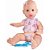 Boneca com Mecanismo Bebê Xixizinho com Mamadeira 28CM - Imagem 2