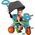 Triciclo Velocipede com Capota para Passeio e Pedal Azul - Imagem 4