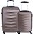 Mala de Viagem 4 FUN BORDO-M ABS 360 Bronze - KIT com 2 - Imagem 2