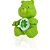 Boneco e Personagem Ursinho Carinhoso Boa Sorte Verde - Imagem 2