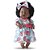 Boneca com Mecanismo Duda Fala Frases Negra 38CM - Imagem 2