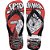Chinelo Havaianas Licenciado TOP Marvel 37/8 VERMELHO/PRETO PAR - Imagem 1