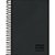 Agenda Permanente Office CLASS Preta 200 Folhas 130X188MM Pacote com 03 - Imagem 2
