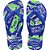 Chinelo Havaianas Infantil KIDS Athletic 27/8 BRANCO/AZUL PAR - Imagem 2