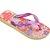 Chinelo Havaianas Infantil KIDS Flores 27/8 Buttercream PAR - Imagem 3
