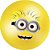 Bola Infantil Minions Vinil NA Caixa - Imagem 1