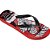 Chinelo Havaianas Licenciado TOP Marvel 41/42  VERMELHO/PRETO PAR - Imagem 3