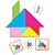 Brinquedo Pedagógico Madeira Tangram 7 Peças - Imagem 3