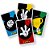 Jogo de Cartas Mickey Pedra, Papel e Tesoura - Imagem 3
