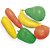 Brincando de Casinha KIT Frutinhas e Legumes 6 Peças - Imagem 3