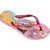 Chinelo Havaianas Infantil KIDS SLIM Princess 25/26  Rosa PAR - Imagem 3