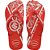 Chinelo Havaianas Licenciado TOP Internacional 37/8 Vermelho PAR - Imagem 2
