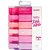 Caneta Marca Texto PINK Vibes 6 Cores Estojo - Imagem 1