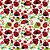 Papel de Presente Bobina Couchê 60CM Joaninhas MOD. 195 - 100M - Imagem 1
