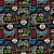 Papel de Presente Bobina Couche 60CM MOD.197 Game - Bobina com 100 Metros - Imagem 3