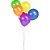 Suporte para Balão KIT Arranjo de Chão 60CM com 6 Hastes - Imagem 2