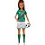 Barbie Profissões Boneca Futebol Uniforme Nº 16 - Imagem 1