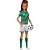 Barbie Profissões Boneca Futebol Uniforme Nº 16 - Imagem 3