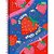 Caderno 1X1 Capa Dura BE BERRY 80 Folhas Pacote com 4 Unidades - Imagem 6