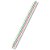 Escalímetro Triangular 30CM com 6 Escalas – Blister com 1 Unidade - Imagem 1