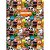 Caderno Brochurão Capa Dura Minecraft 80 Folhas Pacote  com 05 - Imagem 5
