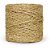 Fio de Juta Natural com Brilho Dourado 77M - Imagem 2
