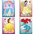 Caderno 01X1 Capa Dura Princesas 80 Folhas FIT – Pacote com 4 Unidades - Imagem 3