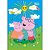 Caderno Brochura 1/4 Capa Dura Peppa PIG 80 Folhas Pacote com 5 - Imagem 6