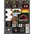 Caderno Universitário 10X1 Capa Dura Jurassic PARK 160 Folhas com Adesivos Pacote com 4 - Imagem 2
