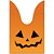Embalagem para Doces Halloween Saco SOFT 10X16,5+3CM Pacote com 50 Unidades - Imagem 1
