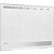 Quadro Planner FIT Preto e Branco 80X60CM Pacote com 2 Unidades - Imagem 1