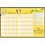 Quadro Planner Mural da Conquista KIDS 90X60CM Pacote com 2 Unidades - Imagem 1