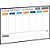 Quadro Planner Semanal LIGHT FIT 90X60CM Pacote com 2 Unidades Stalo - Imagem 3