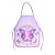 Avental Escolar Decorado Borboletas Infantil 48X38CM DAC - Imagem 1