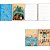 Caderno 1X1 Capa Dura Moana 80 Folhas Pacote com 4 - Imagem 2