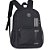 Mochila Clio STYLE Preta com Listras Grande - Imagem 2